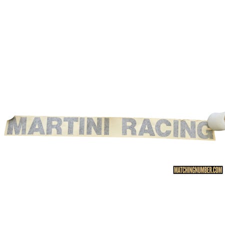 Adesivo Martini Racing Alettone Superiore Lancia Delta HF Integrale EVO Martini 6