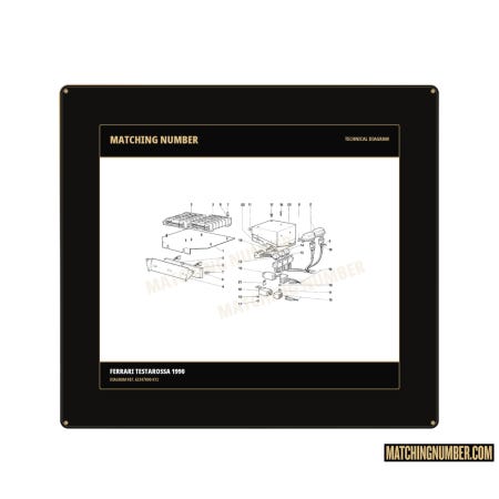 Centralina controllo catalizzatore scarico Ferrari 62347000
