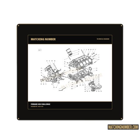Crankshaft gasket Ø 80-100 × 10 Ferrari 240214