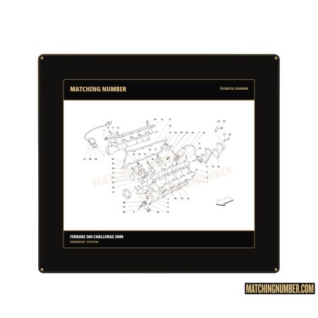 Guarnizione O-ring Ø 20,24 × 2,62 Ferrari 147278