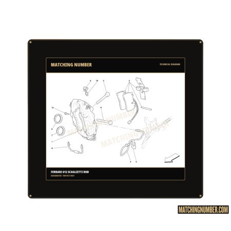 Kit pastiglie anteriori F137 Brembo Ferrari 70001057