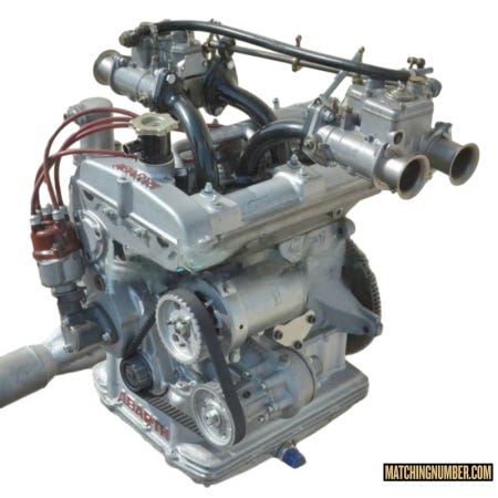 Motore Abarth 1000 bialbero Tipo 229