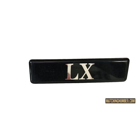 Stemma Minigonna "LX" Lancia Delta LX