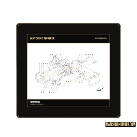 Vite a testa esagonale M10 × 1,25 × 40 Ferrari 11307024