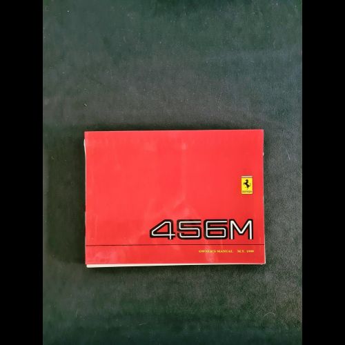 Libretto uso e manutenzione Ferrari 456M Rossa