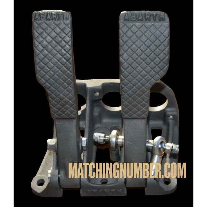 Abarth / Osella Magnesium Pedals