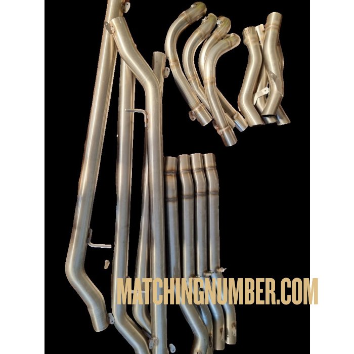 Complete stainless steel exhaust for Lancia Delta group 