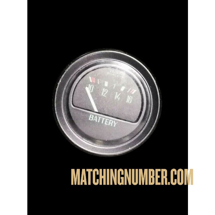 Maserati Bora battery indicator voltmeter