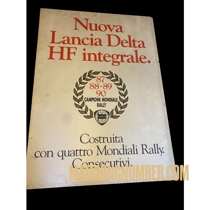 Lancia Delta World Champion Billboards (3 pcs)