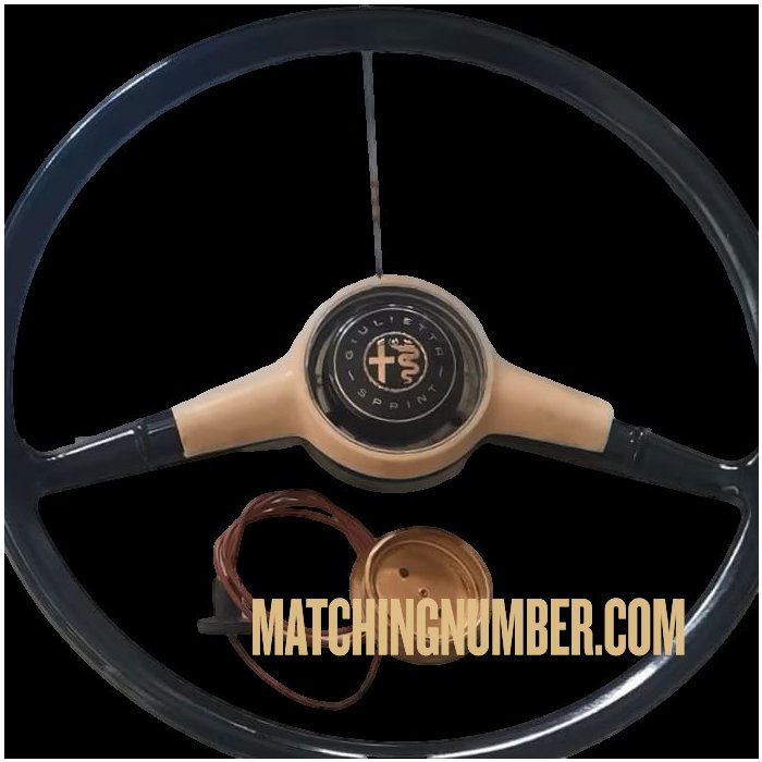 Original Alfa Romeo Giulietta steering wheel