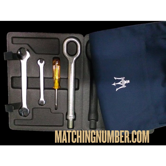 Tool bag for Maserati Quattroporte M139 first series