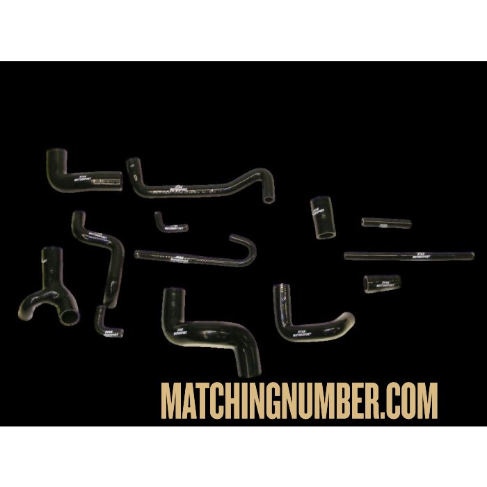 13-piece high-performance silicone hose kit for BMW M3 E30