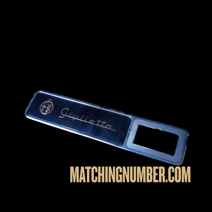 Giulietta 2nd series ashtray frame