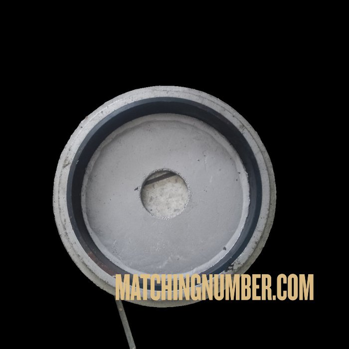 Maserati A6 brake drum