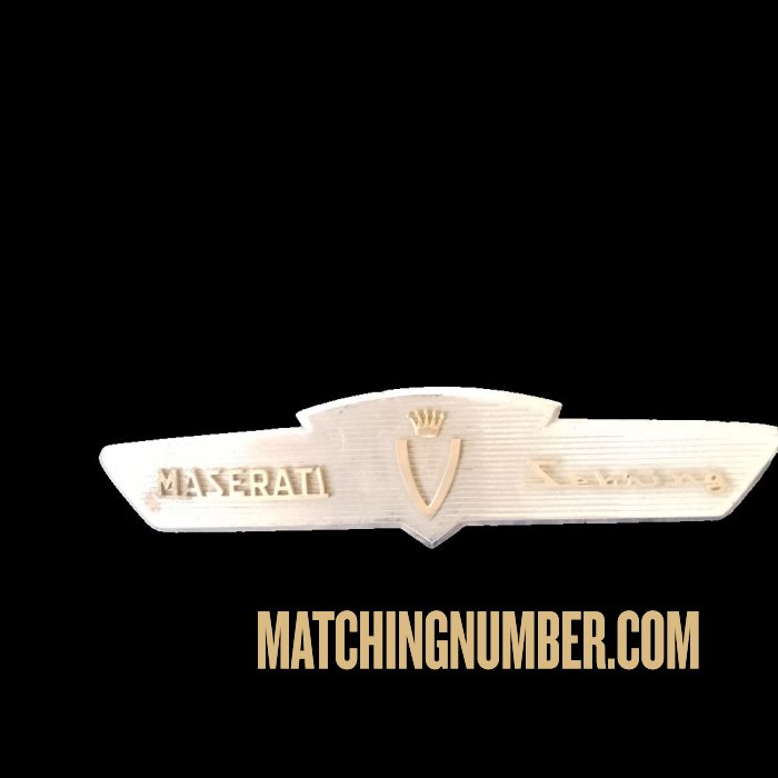 Maserati Sebring emblem
