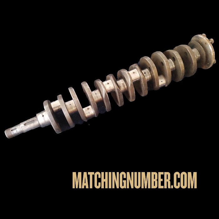 Maserati A6 crankshaft