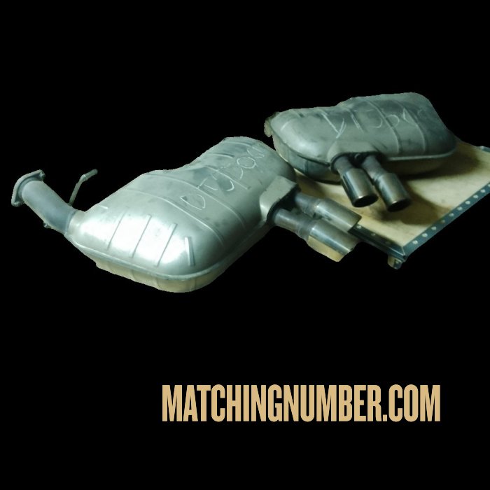 Ferrari 612 Scaglietti Mufflers