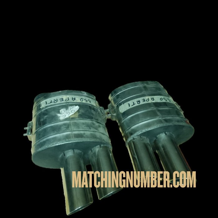 Ferrari 550 open exhausts