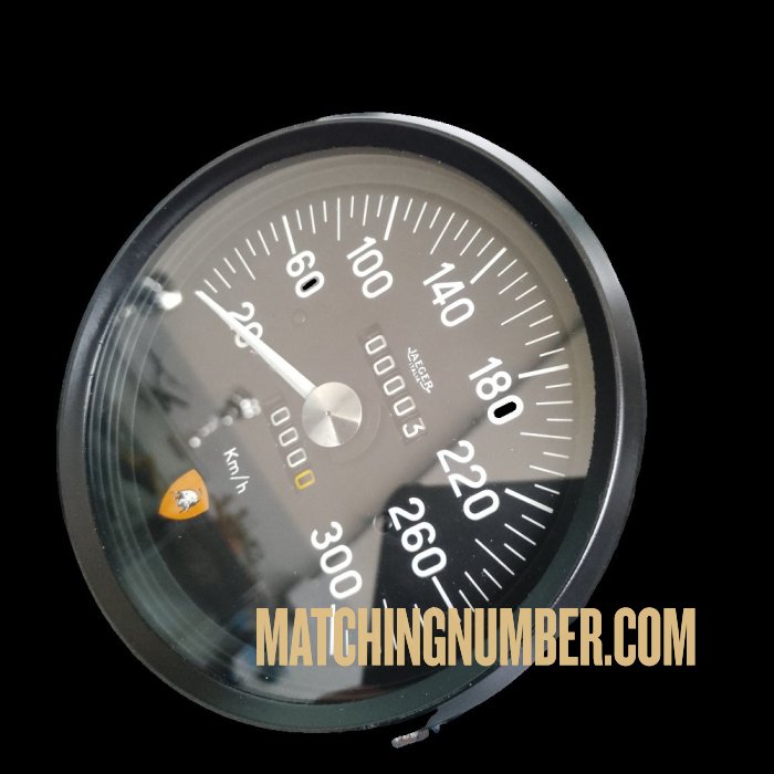 Odometers for Lamborghini Espada and Miura