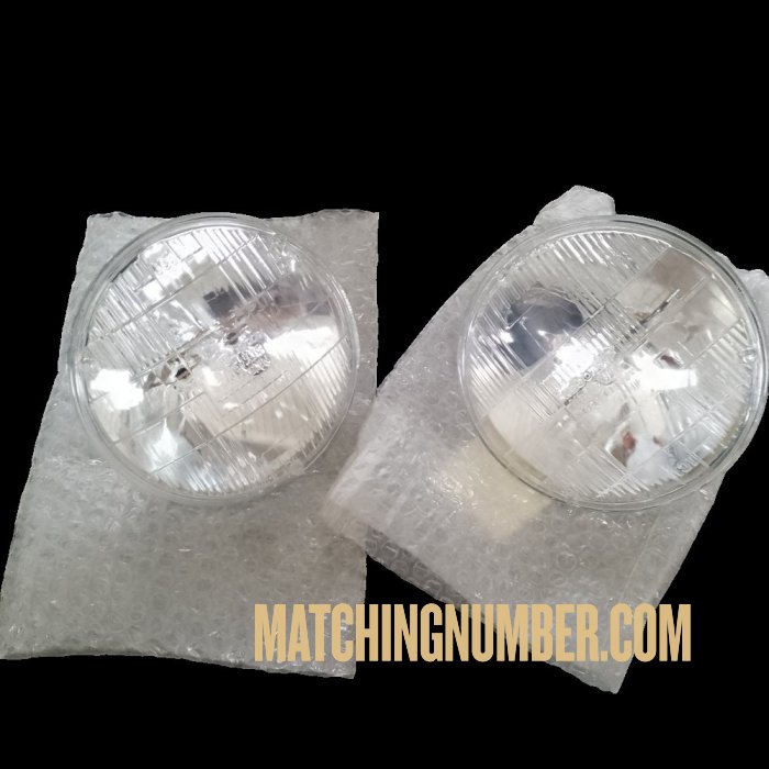Pair of Lamborghini Countach headlights