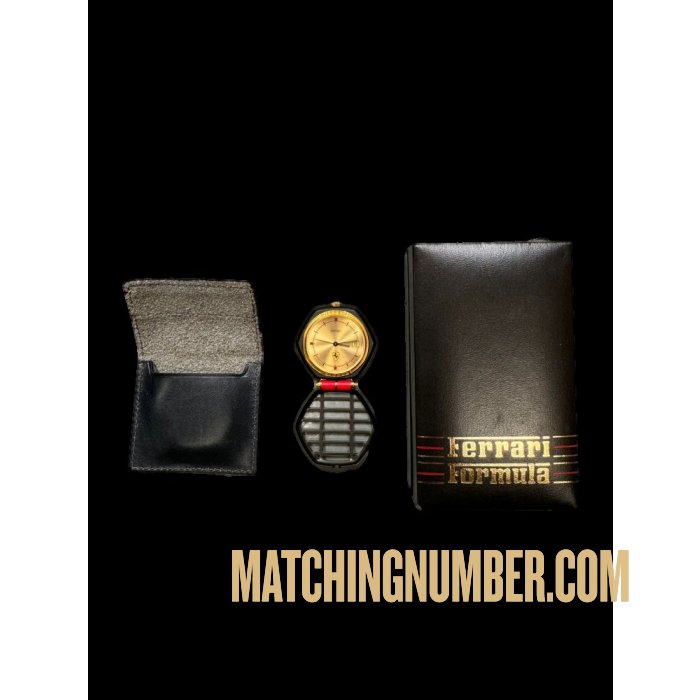 Ferrari gold pocket watch