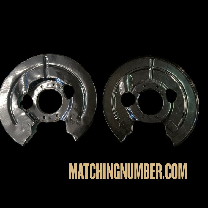 Porsche 356 C / SC Front Brake Dust Covers