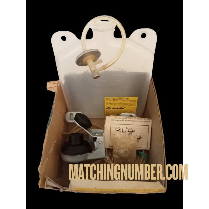 VDO Windshield Washer Pump Kit for Mercedes 190 SL - Alfa Romeo Giulia and Giulietta SS