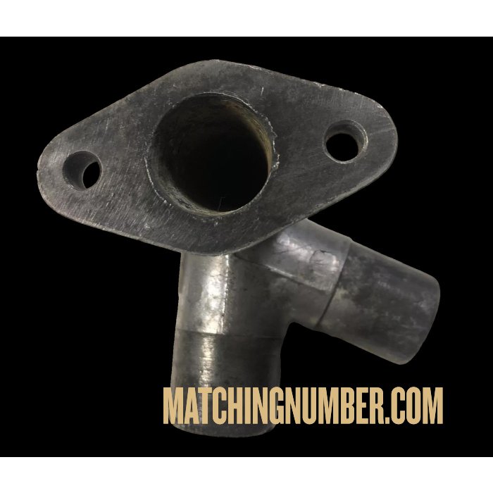 Water Inlet Nozzle for Lancia Flavia Engine, First and Second Series