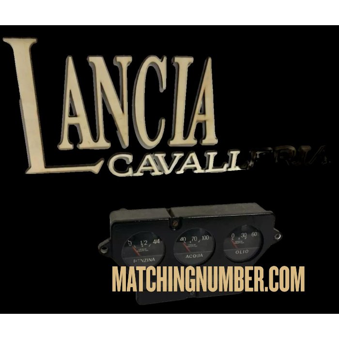 Lancia Flavia and Fulvia Tools Petrol Water Oil