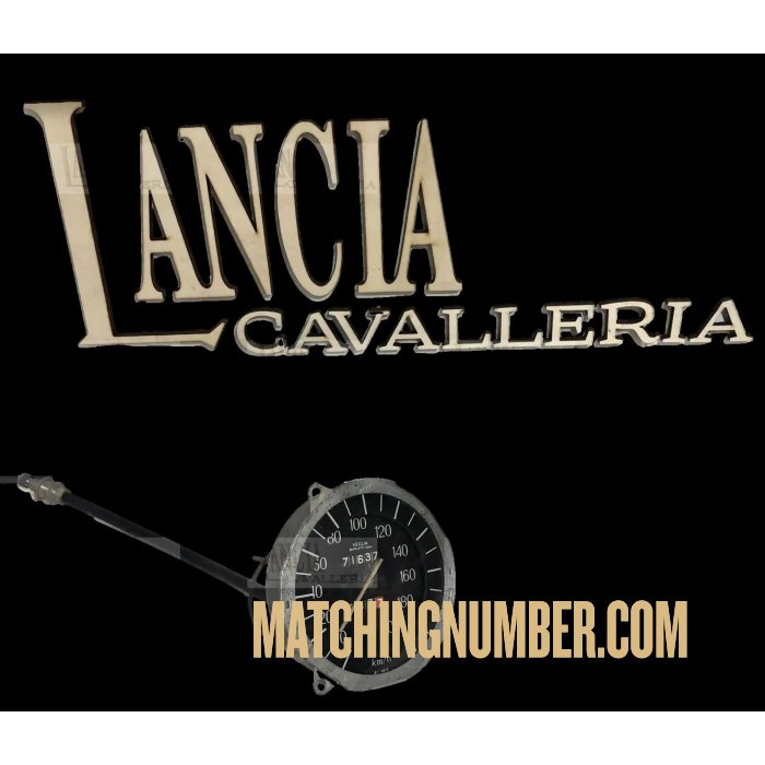 Lancia Fulvia Coupé Odometer Veglia Used