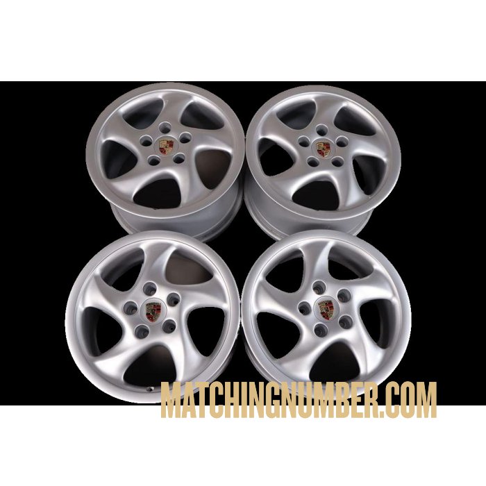 Porsche 993 Turbo Hollow Spoke Wheels 7.5x18 and 10x18