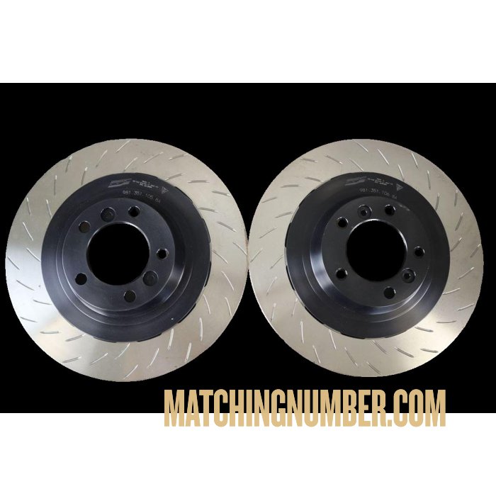 Porsche 981 Cayman GT4 Clubsport Front Brake Discs