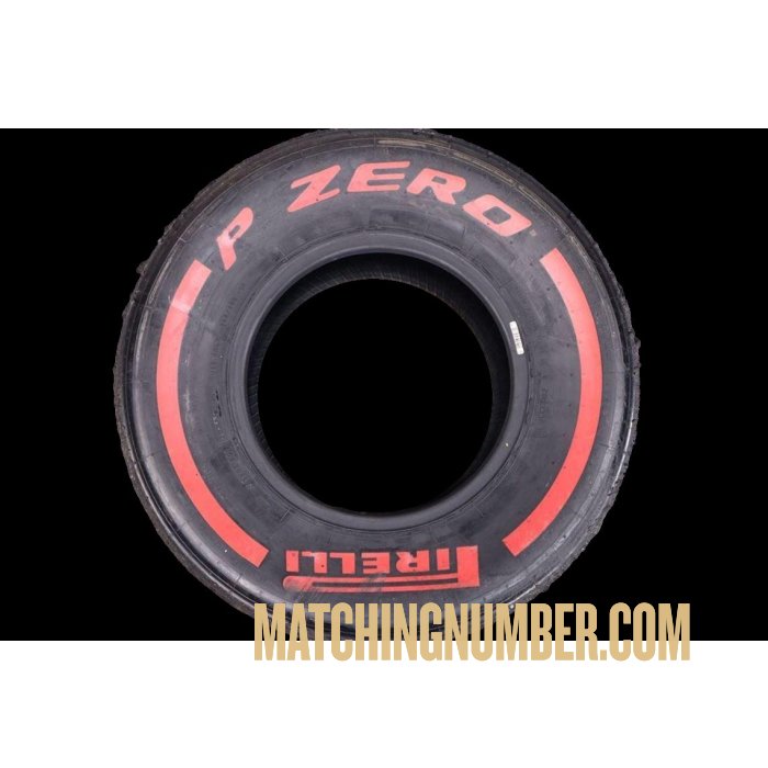 Pirelli P Zero Red Formula 1 Tires / Soft Compound