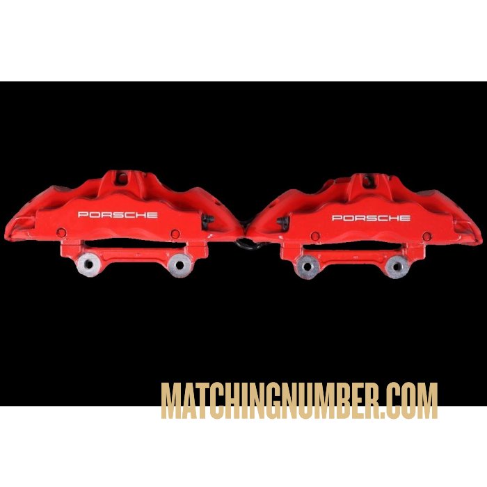 Porsche Cayenne 9PA Turbo 6-Piston Front Brake Calipers (Left & Right)