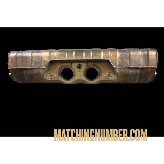 Porsche 991 Cup Center Silencer