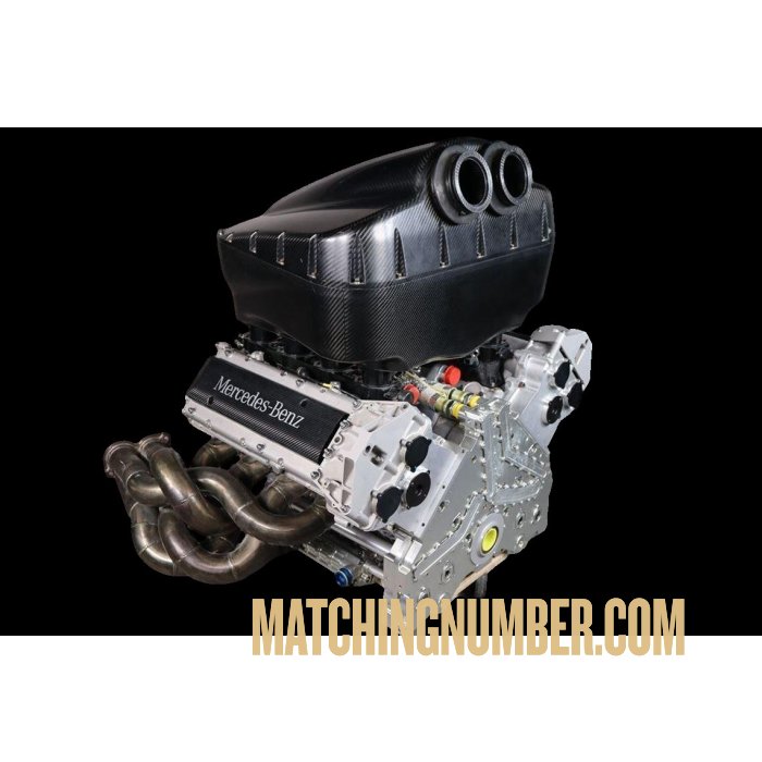 Mercedes Benz CLR Le Mans 1999 Engine