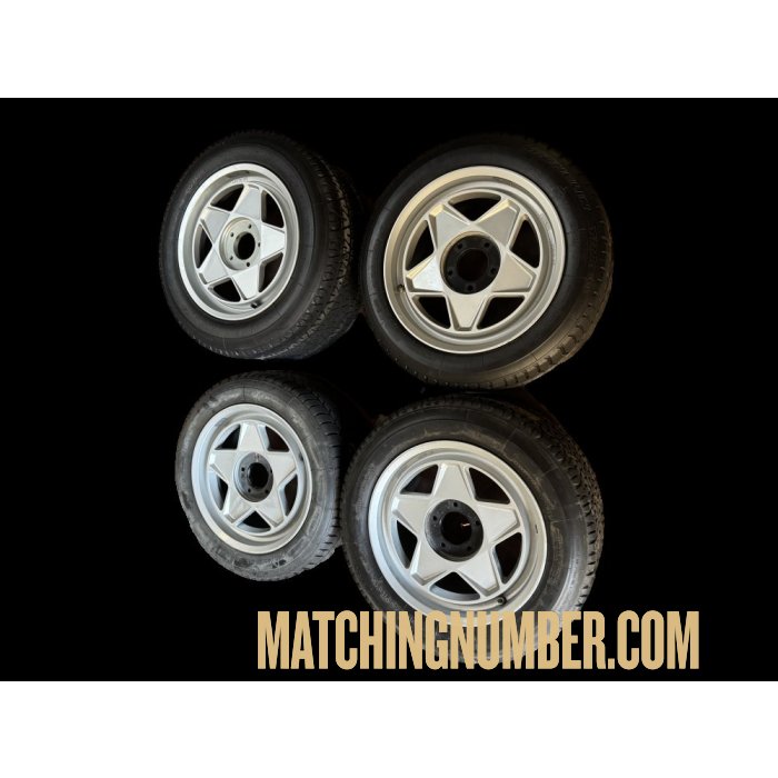 Set of 4 Ferrari Testarossa rims