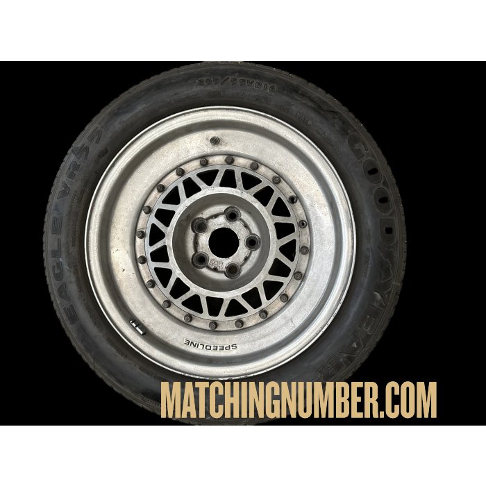 Complete Set of Speedline Interchangeable Wheels for Ferrari 308