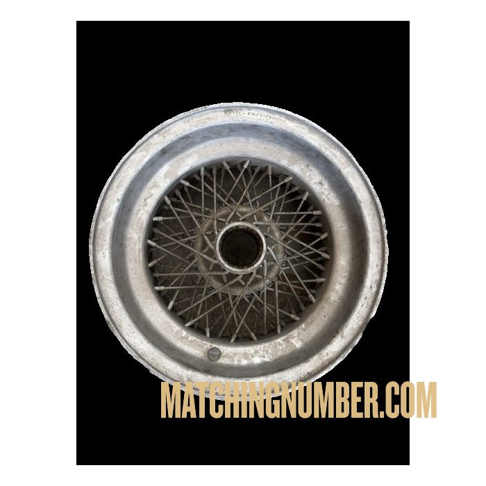 3 Borrani Ferrari Daytona/512 BB Wheels
