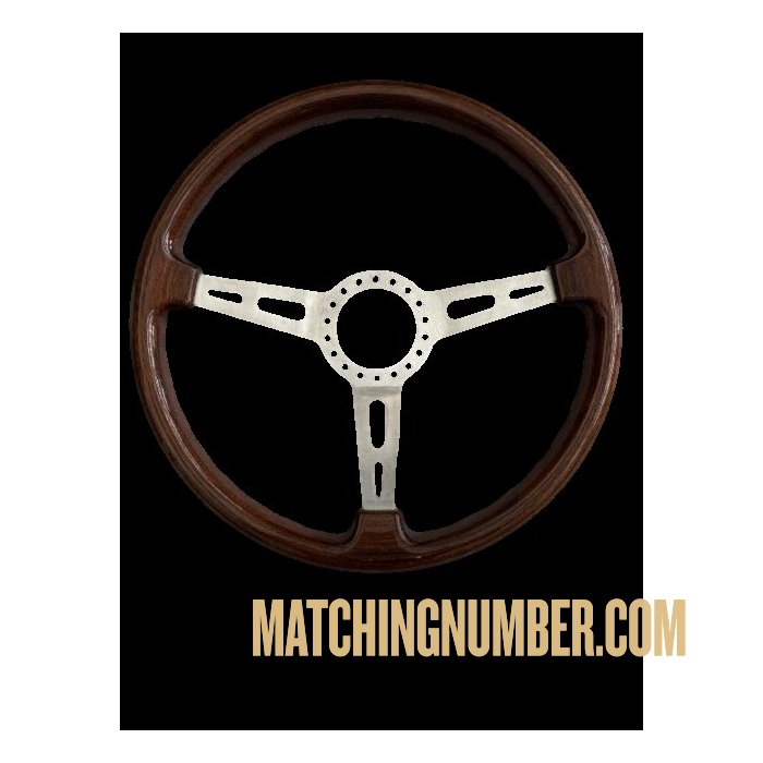 Maserati Wooden Steering Wheel