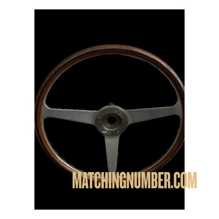 Wooden Steering Wheel with Hub
