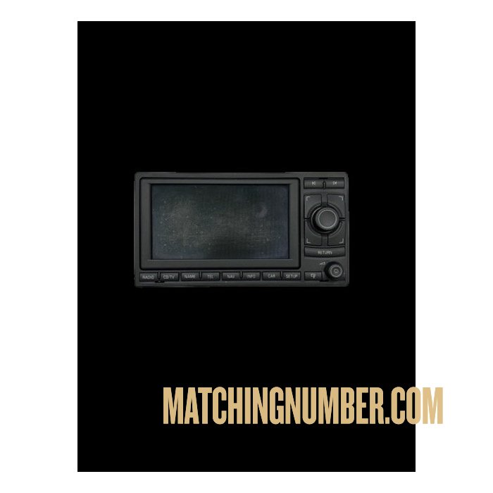 Lamborghini Gallardo Radio and Navigation mmi