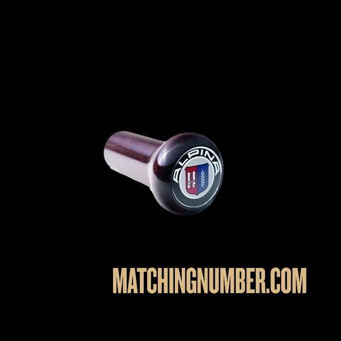 New original BMW Alpina Classic semi-gloss gear knob