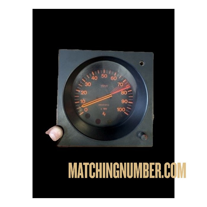 Ferrari 512 BB rev counter