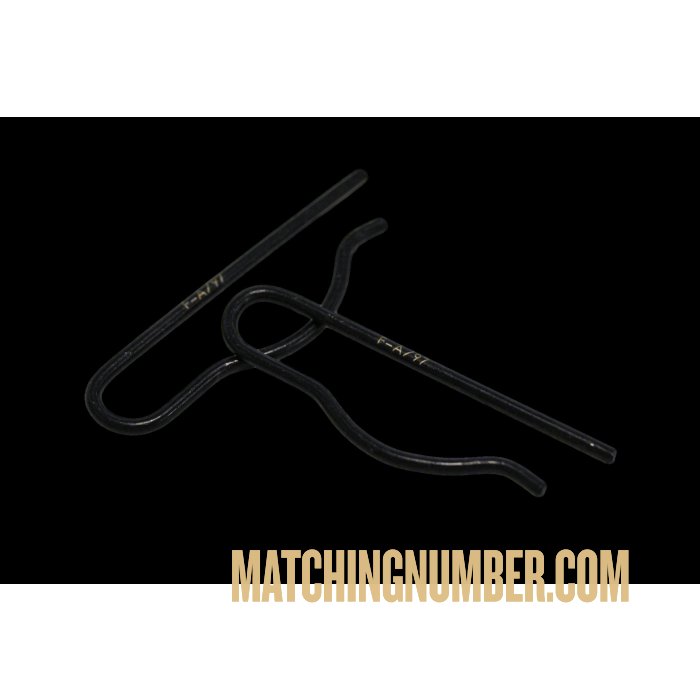 Elastic pin wheel nut for Ferrari F40