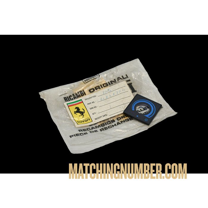 Air conditioning control plate for Ferrari 328