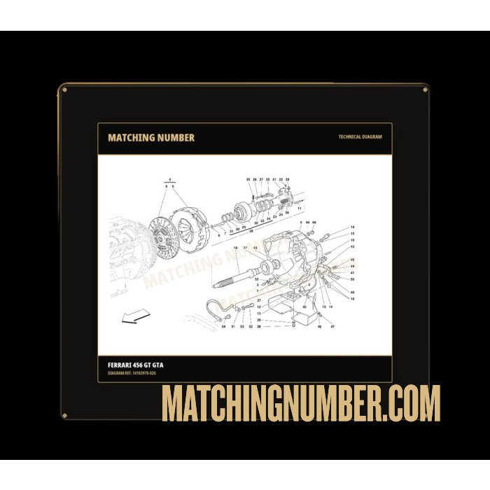 Elastic pin Ø 4 × 20 Ferrari 14163970