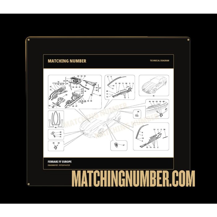Machined washer Ø 10.2 -22 × 2.5 Ferrari 10732414