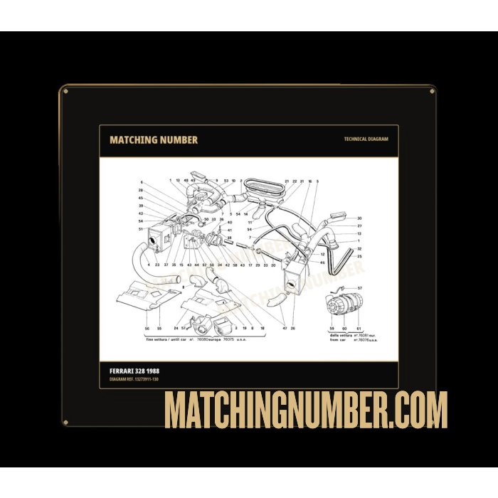 Screw tcic pieces M5 × 10 Ferrari 13273911