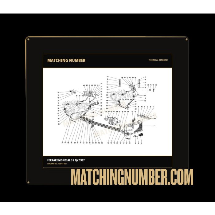 Ferrari 106744 machined washer